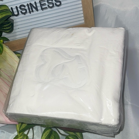 Fun Express Two Hearts Luncheon Napkins (50 pc) two hearts linked as one. - Picture 3 of 3